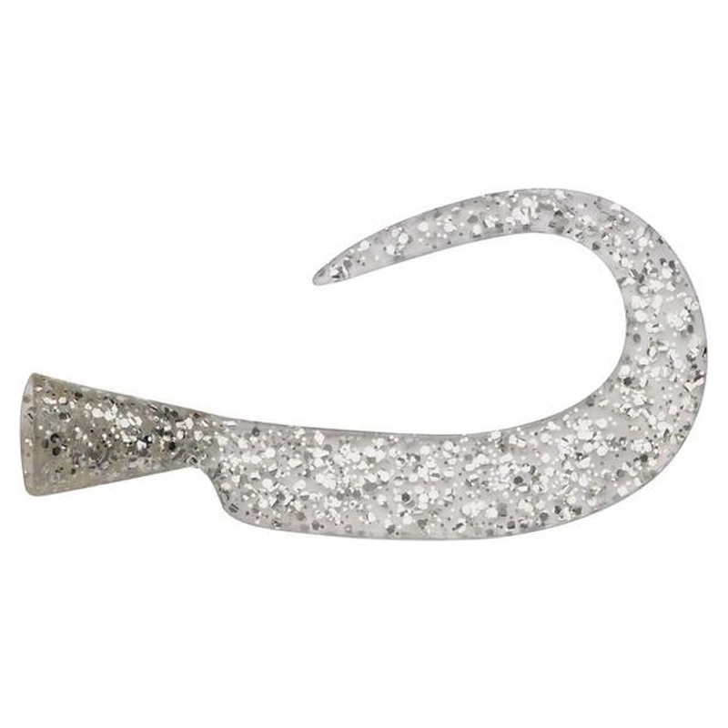 Abu Garcia McMy Tail Spare Tail Silver Glitter 3 Abu Garcia McMy Tail Spare Tail Silver Glitter