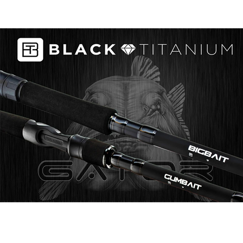Gator Bigbait Black Titanium 8,5'' 50-180g Casting 3 Gator Bigbait Black Titanium 8,5'' 50-180g Casting