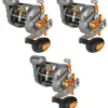 3-pack Okuma Cold Water Line Counter CW-203DLX Lefthand -Angebote Daiwa Store 3 packCW 203DLX 1