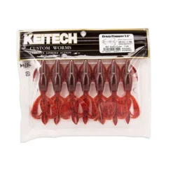 Keitech Crazy Flapper 3,6'', 9cm (7-pack) -Angebote Daiwa Store 58510BOWEr 4