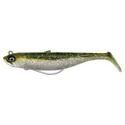 Savage Gear Savage Minnow Weedless 12.5cm 28g Sinking 2+1 - Green Silver