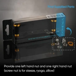 Gomexus 95mm Carbon Swept Handle With 20mm Aluminium Knob -Angebote Daiwa Store DCS95A20BKGDr 6