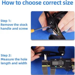 Gomexus 98mm Carbon Swept Handle With 30mm Carbon Knob -Angebote Daiwa Store DCS98FA30BKBKr 5