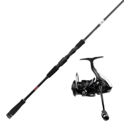 Daiwa TD Pitch Black/Fuego Barsch & Zander Combo